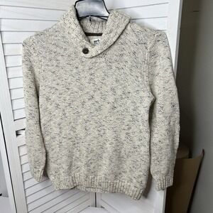 Urban Pipeline Men's Sweater Off White Speckled **Sz Says Lg, Definitely Smaller